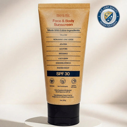 Sky and Sol Face &amp; Body Sunscreen by Sky and Sol