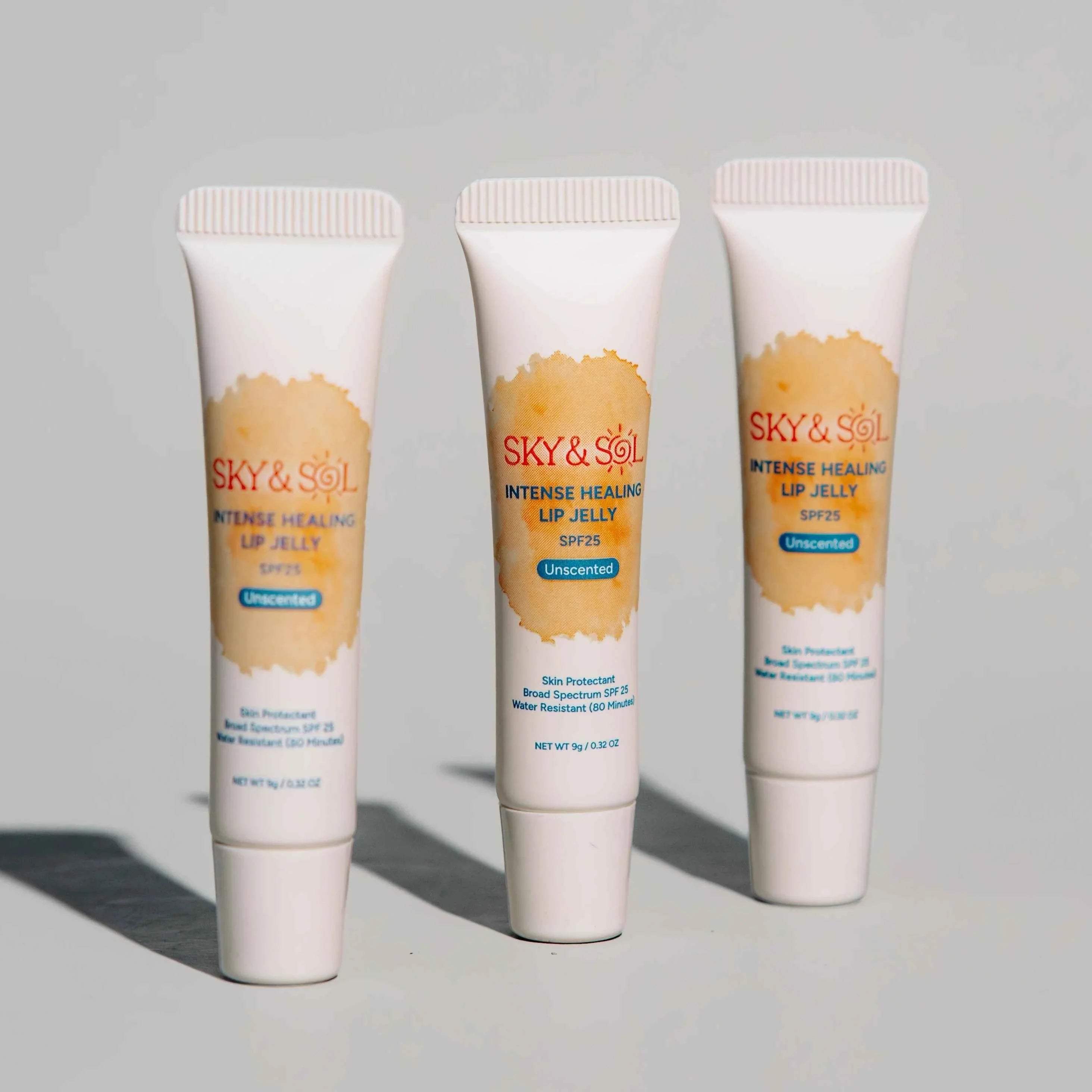 Sky and Sol Lip Jelly SPF 25 (Pack of 3) by Sky and Sol
