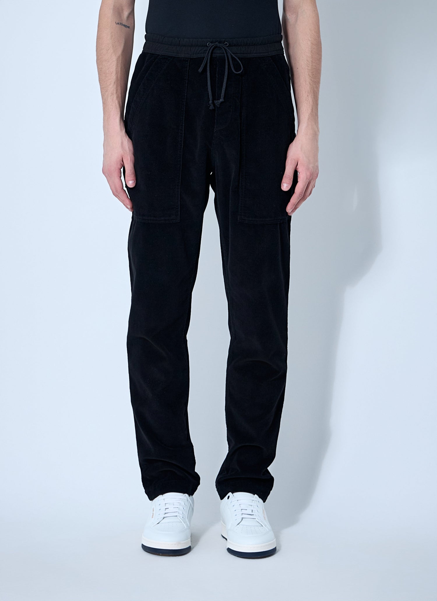 Saint Laurent Men Corduroy Drawstring Pants by Luosophy