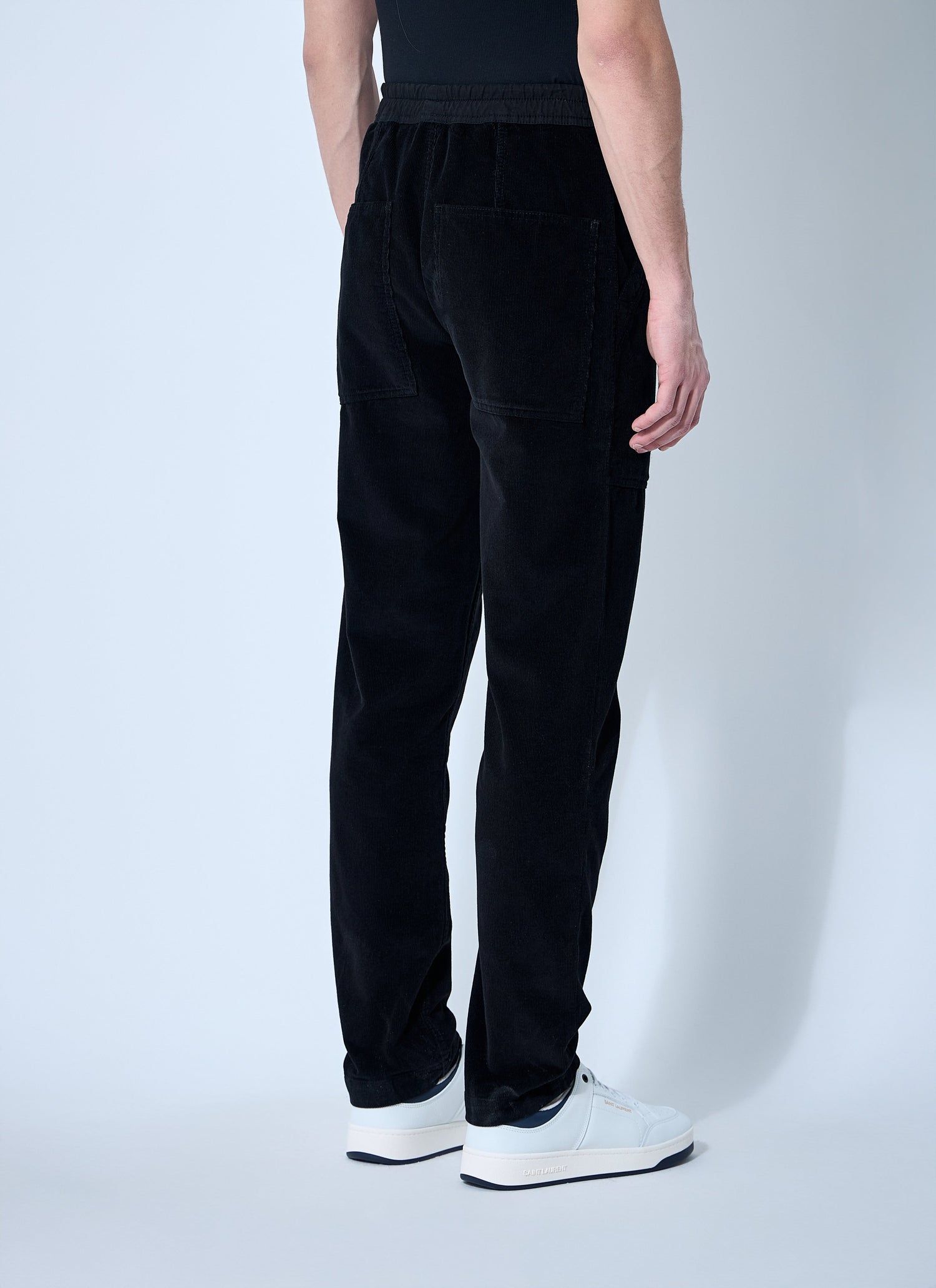 Saint Laurent Men Corduroy Drawstring Pants by Luosophy