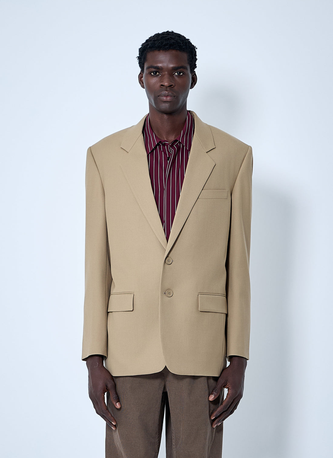 Saint Laurent Men Yves Wool Blazer by Luosophy