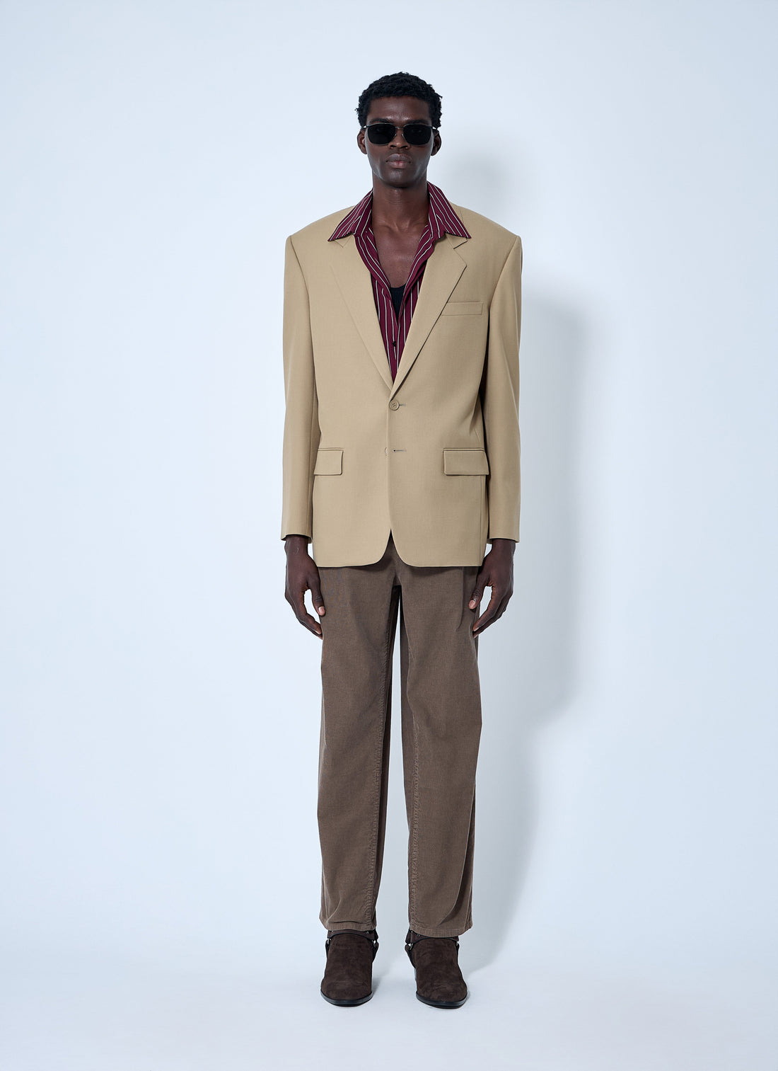 Saint Laurent Men Yves Wool Blazer by Luosophy