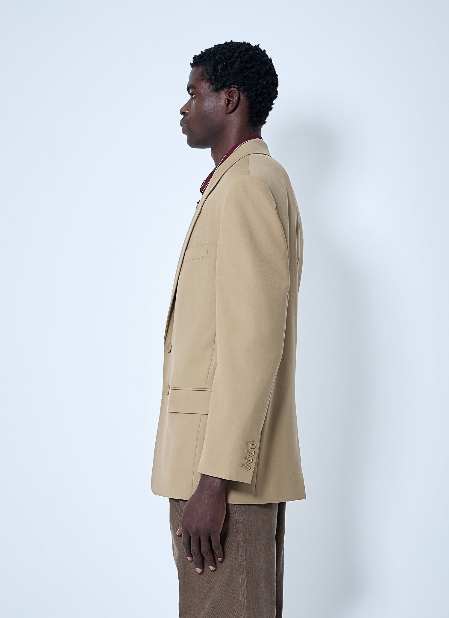Saint Laurent Men Yves Wool Blazer by Luosophy