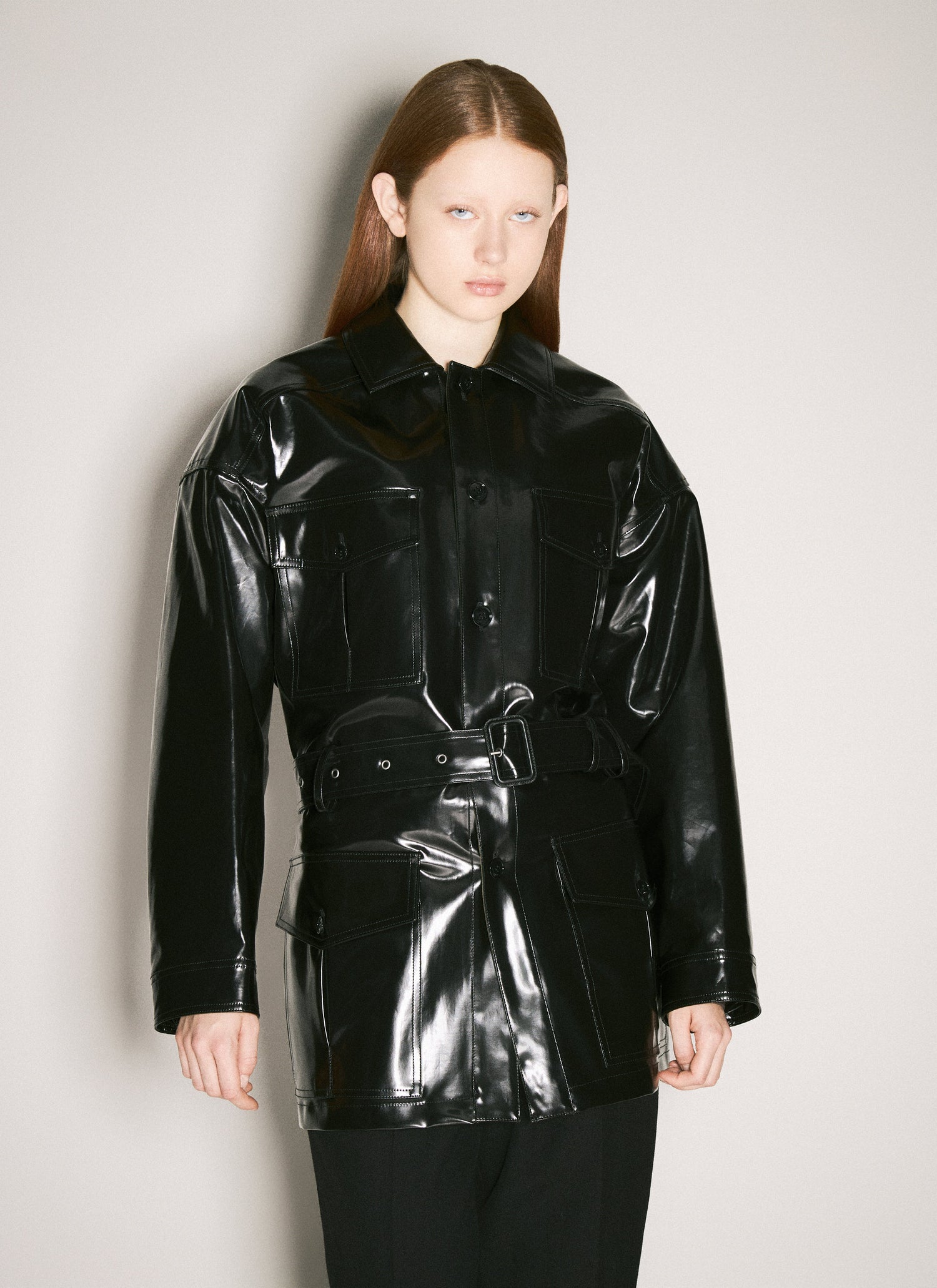 Saint Laurent Women Saharienne Jacket by Luosophy