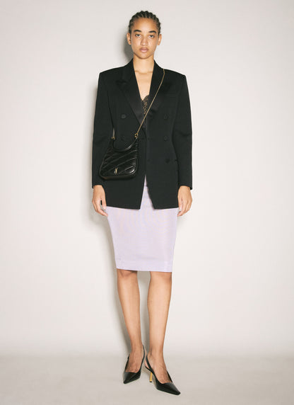 Saint Laurent Women Knit Pencil Skirt by Luosophy