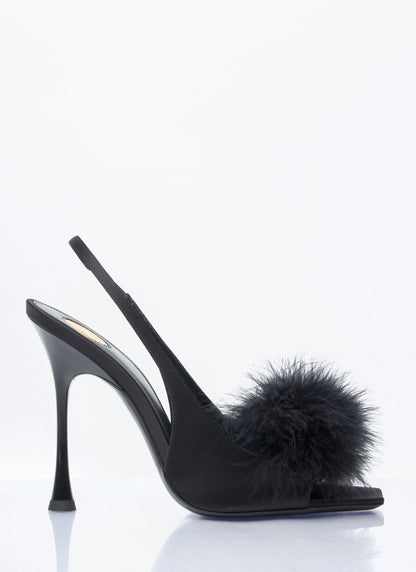 Saint Laurent Women Paradis Sandals 