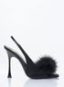 Saint Laurent Women Paradis Sandals by Luosophy