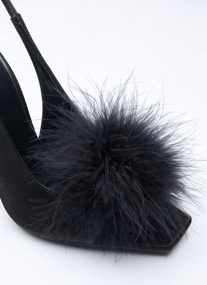 Saint Laurent Women Paradis Sandals by Luosophy