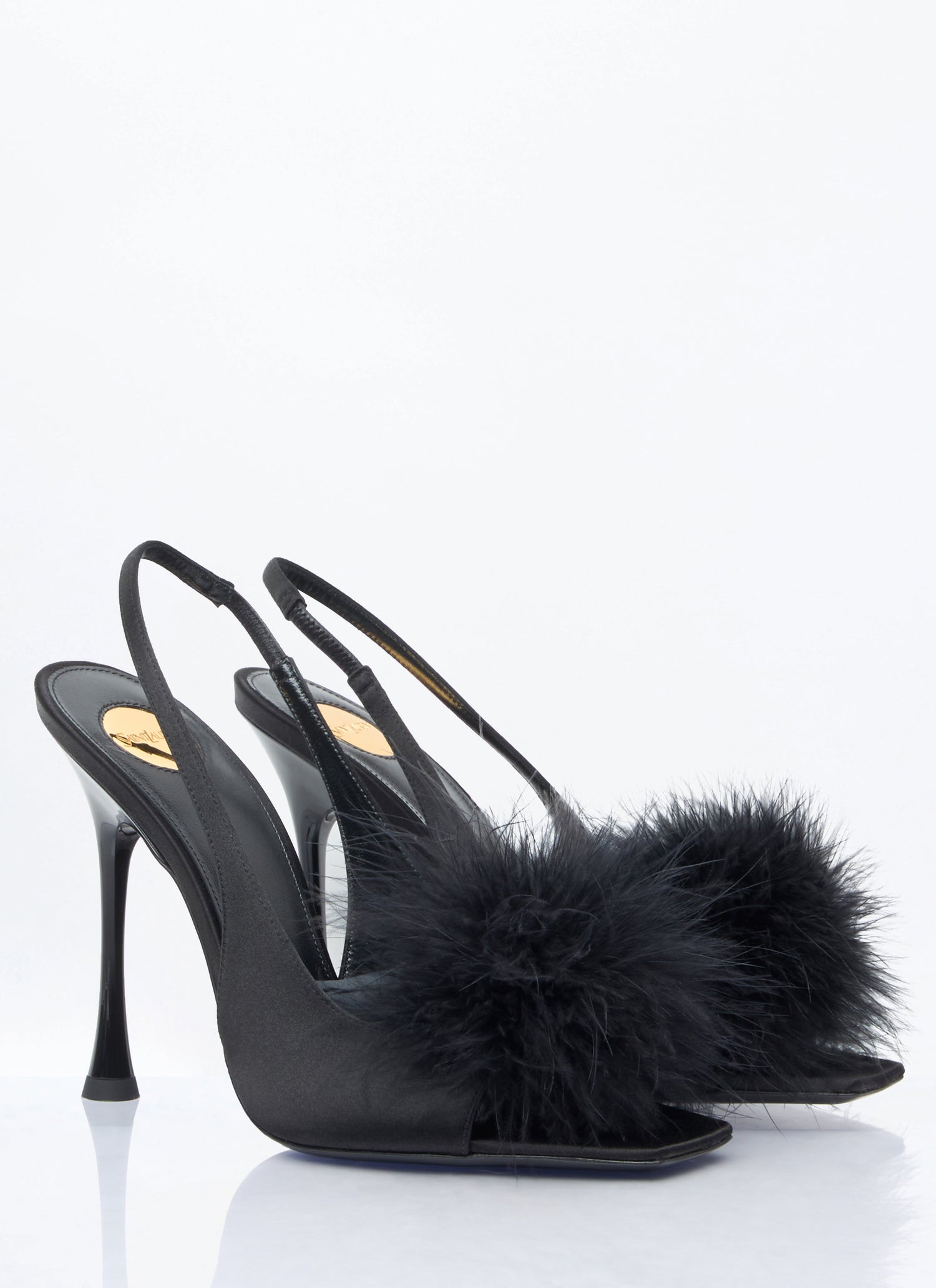 Saint Laurent Women Paradis Sandals by Luosophy
