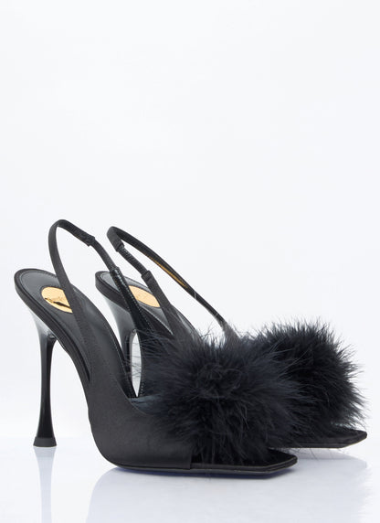 Saint Laurent Women Paradis Sandals by Luosophy