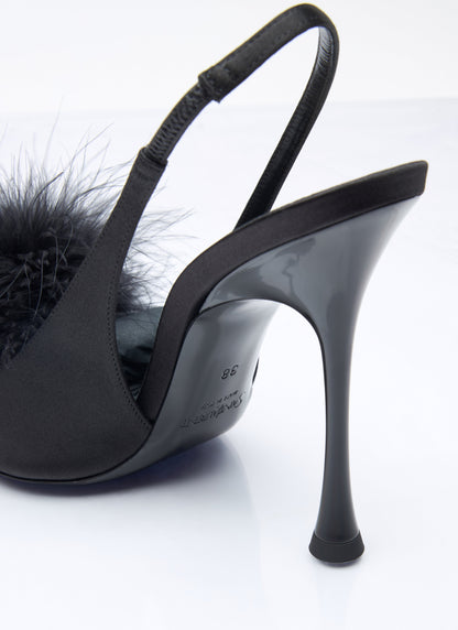 Saint Laurent Women Paradis Sandals by Luosophy