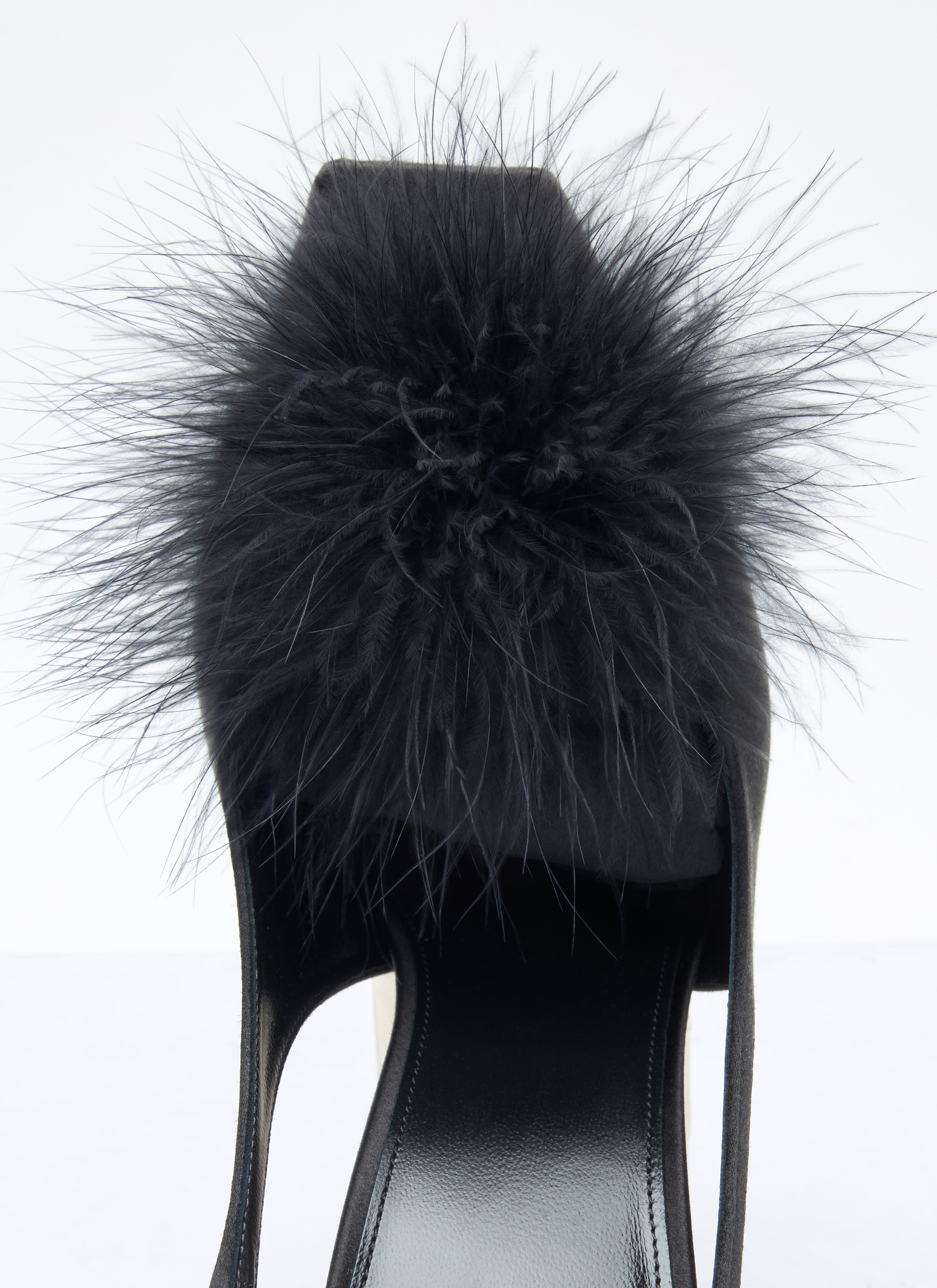 Saint Laurent Women Paradis Sandals by Luosophy