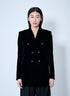 Saint Laurent Women Velvet Blazer by Luosophy