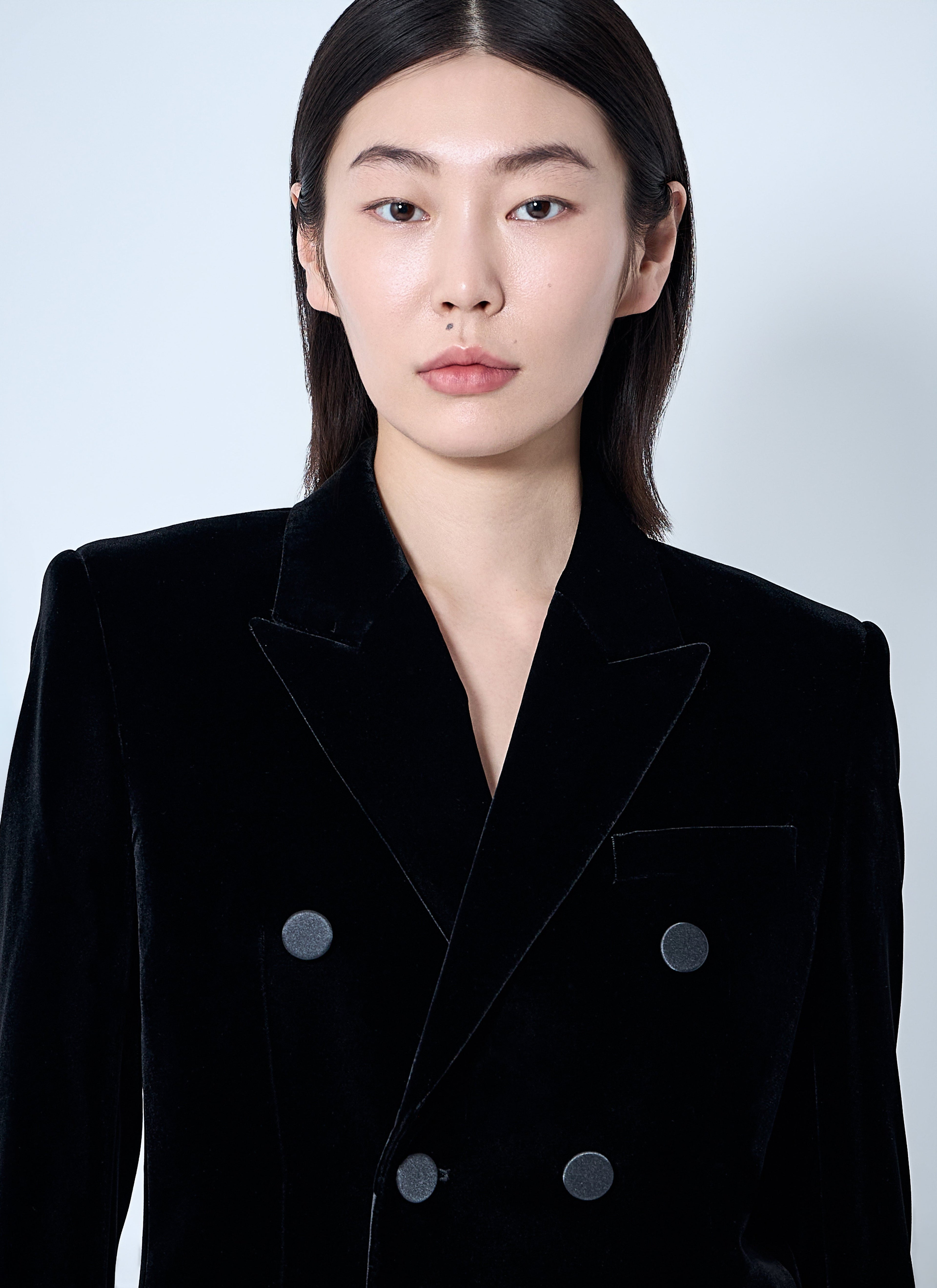 Saint Laurent Women Velvet Blazer by Luosophy