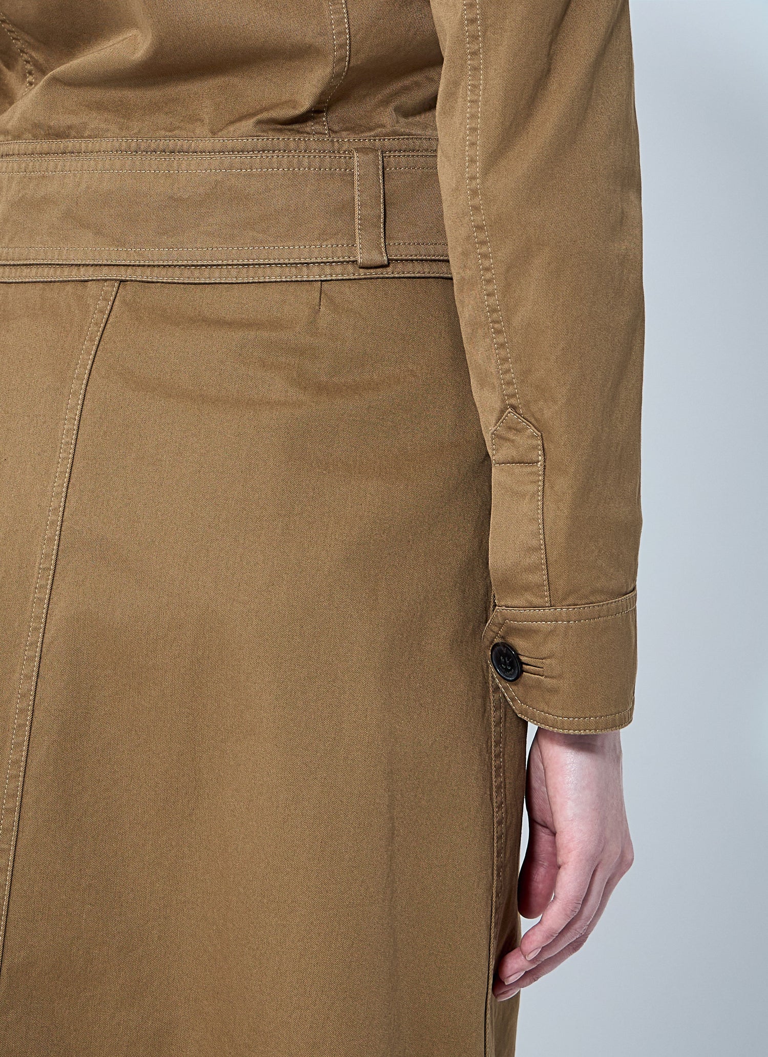 Saint Laurent Women Cotton Serge Crop Jacket by Luosophy