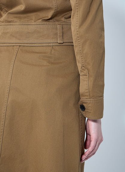 Saint Laurent Women Cotton Serge Crop Jacket