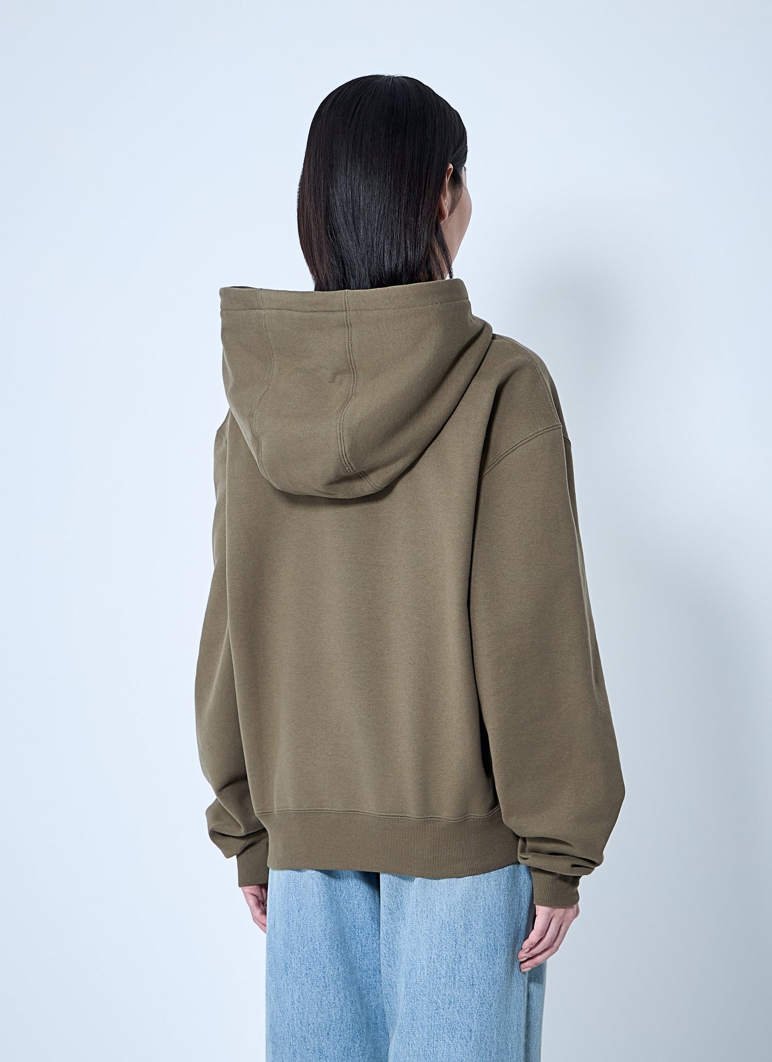 Saint Laurent Women Hooded Logo Motif Sweatshirt by Luosophy