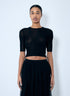Saint Laurent Women Cassandre Knit Top by Luosophy