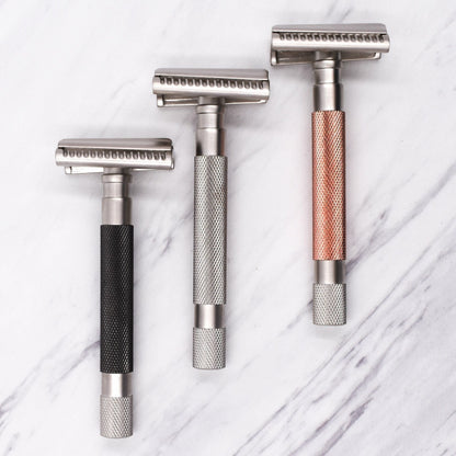 Parker 55SL-GR Graphite Semi Slant 3 Piece Safety Razor by Pasteur Pharmacy