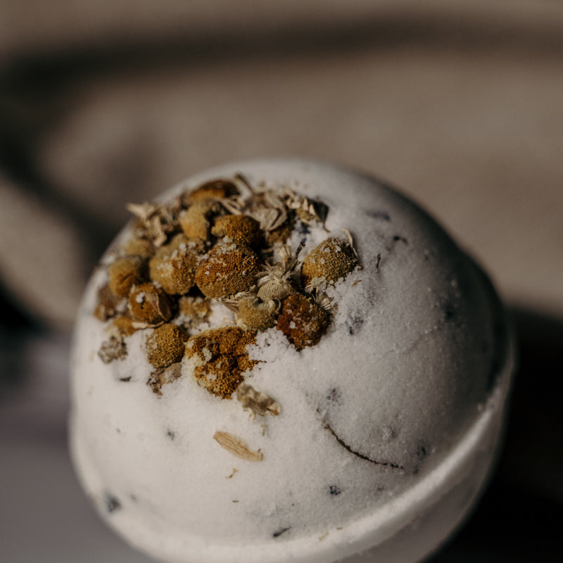 Sleep - Hemp Infused Bath Bomb by Mobaak Aromatherapy Shoppe