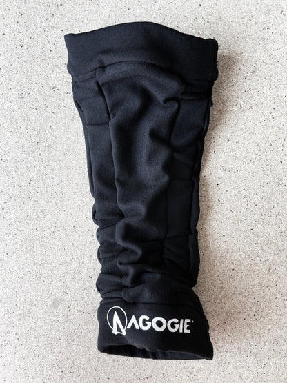AGOGIE Resistance Band Elbow Sleeve - Men's Compression Support for Bicep, Tricep & Forearm Activation