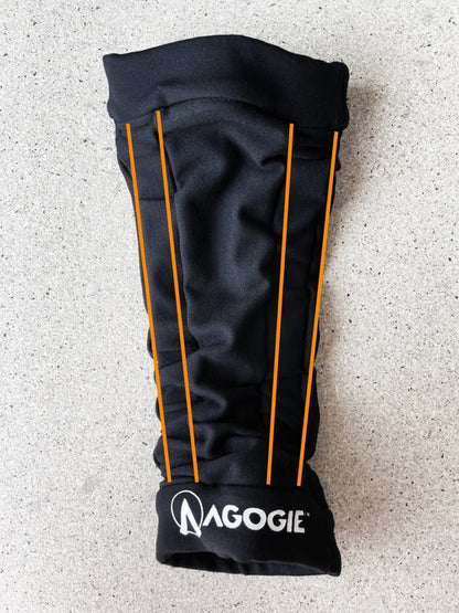 AGOGIE Resistance Band Elbow Sleeve - Men's Compression Support for Bicep, Tricep & Forearm Activation