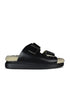 Alexander Mcqueen Women Shearling-Lined Slides by Luosophy
