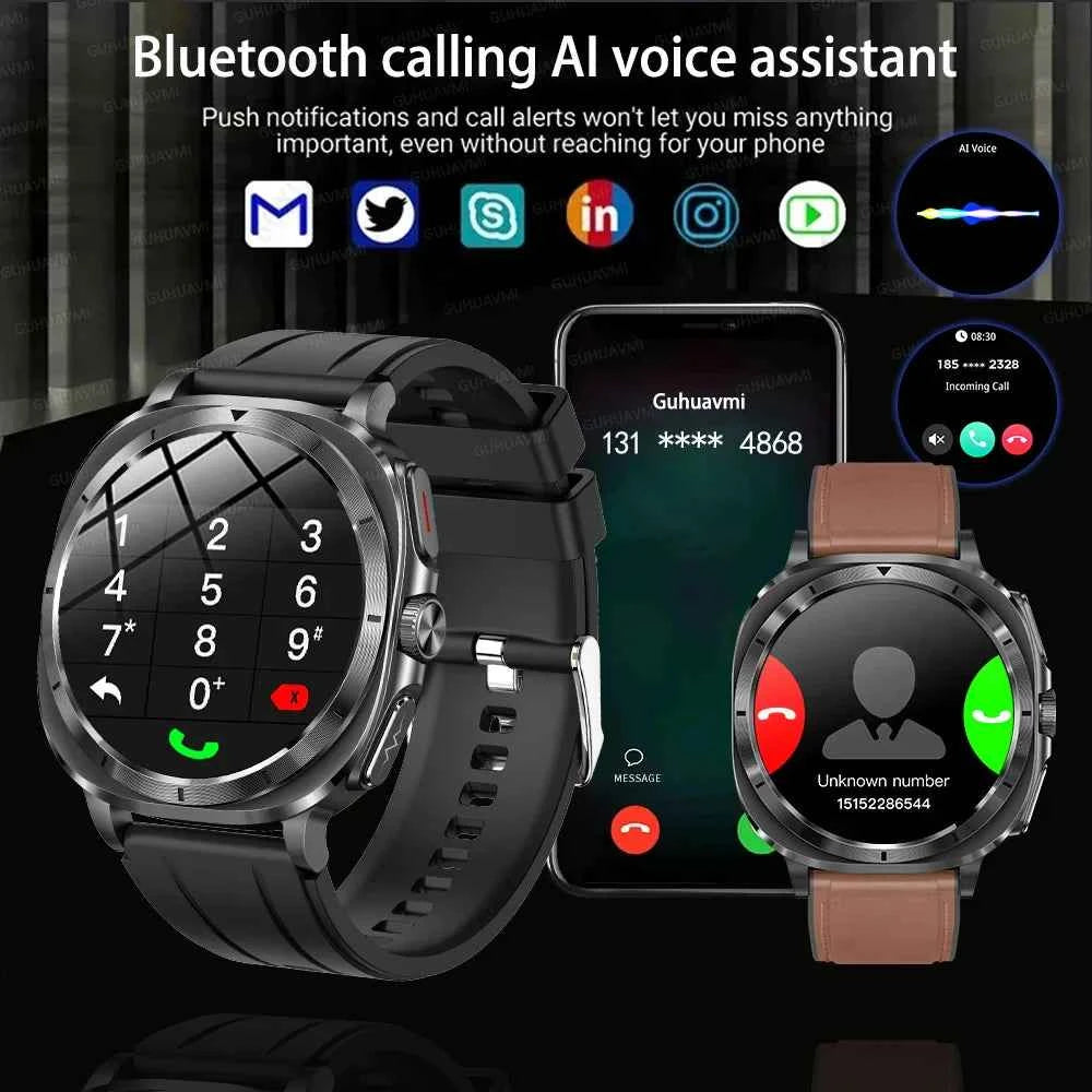 HealthTrack™ Smart Watch – Blood Pressure &amp; Heart Rate Monitor