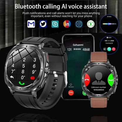 HealthTrack™ Smart Watch – Blood Pressure &amp; Heart Rate Monitor