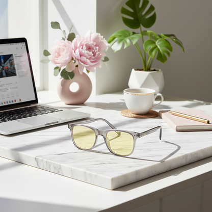 Smoky Quartz Computer Glasses – DreamWalkerz Crystal Collection by DreamWalkerz