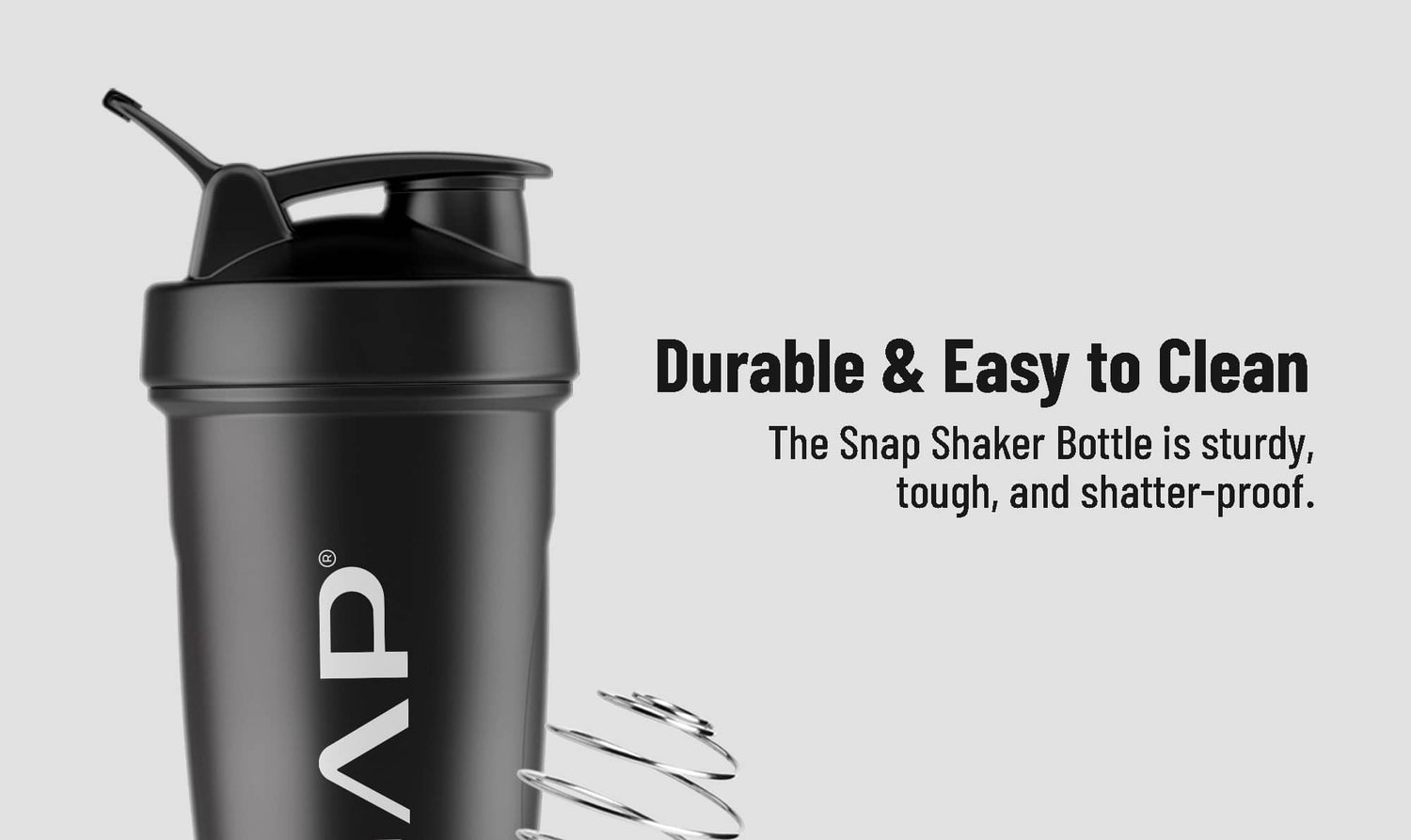 Large SNAP Shaker (26oz) by Snap Supplements