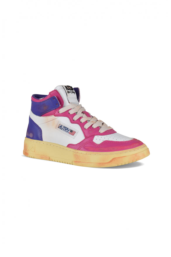 Autry Women Mid Super Vintage Sneakers by Luosophy