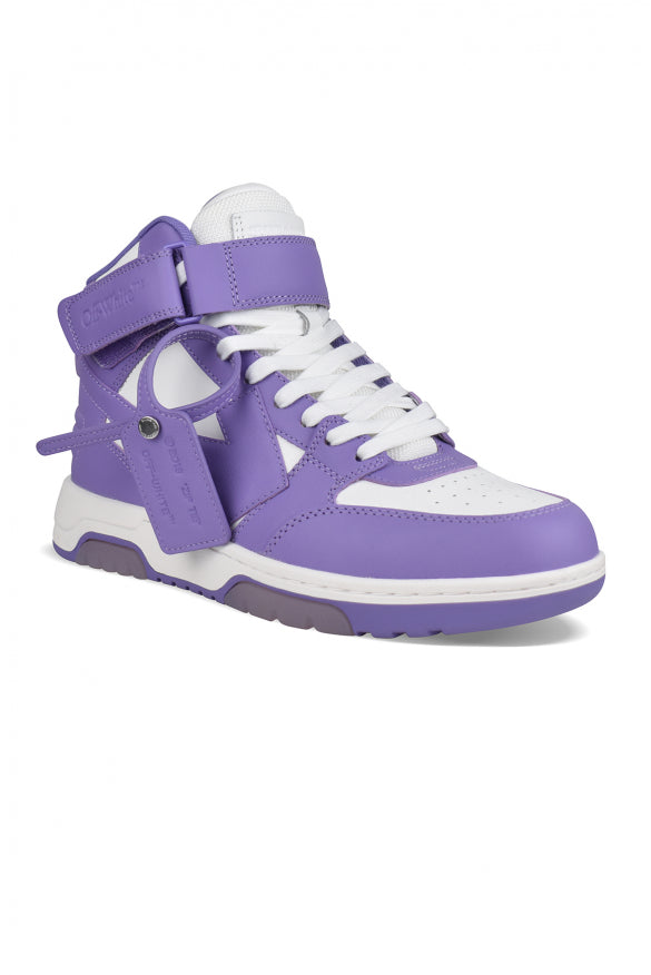 Off-White Men Out Of Office Mid Sneakers by Luosophy