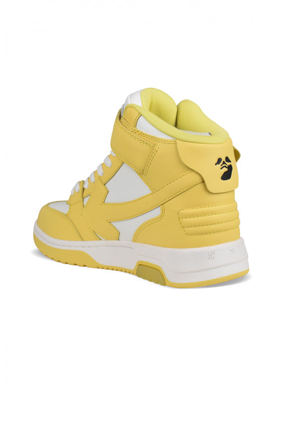 Off-White Men Out Of Office Mid Sneakers by Luosophy