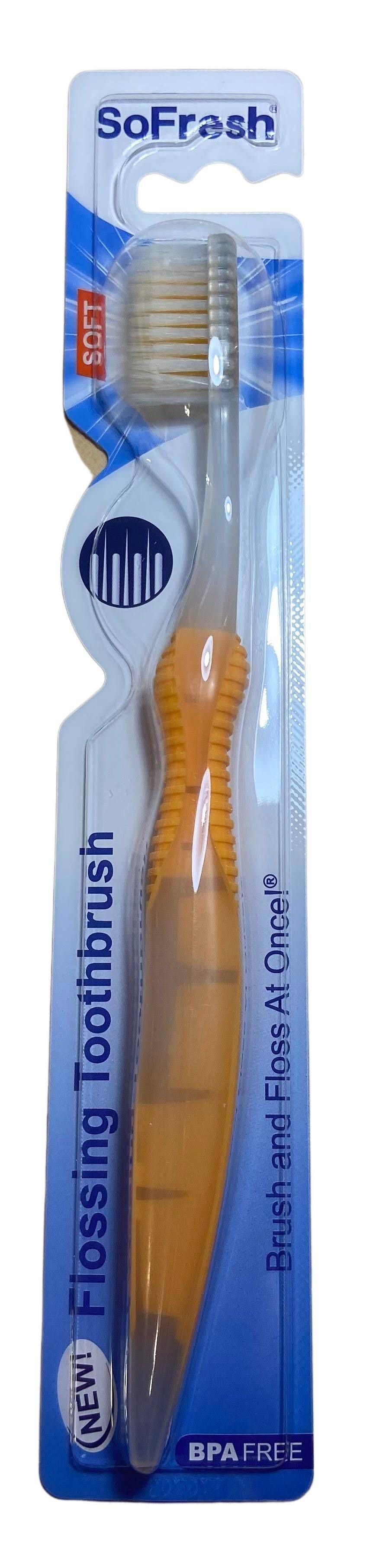 Flossing Toothbrush by Country Life Natural Foods