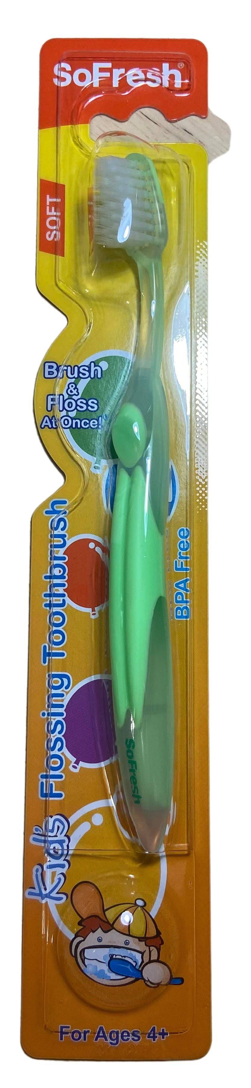 Kids Flossing Toothbrush by Country Life Natural Foods