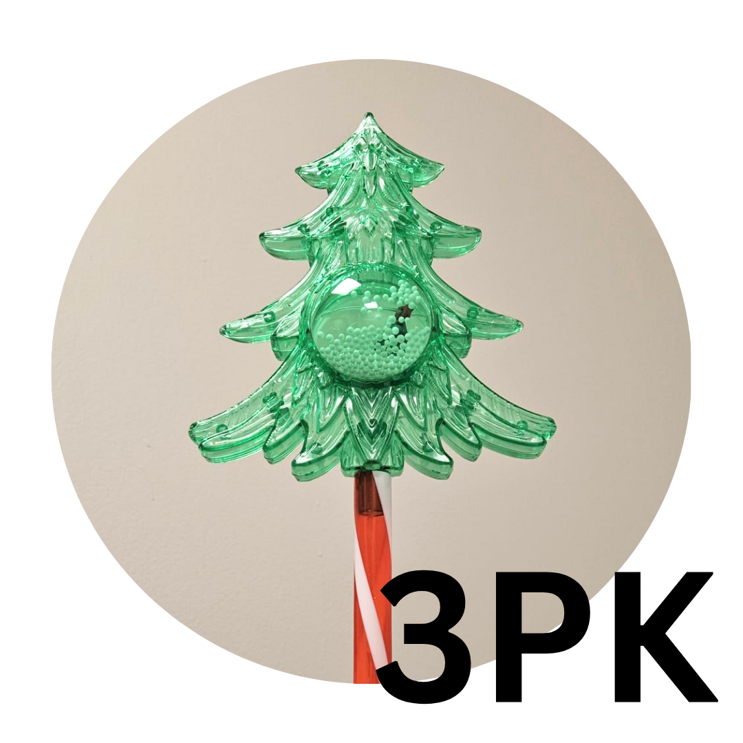 Solar Stake Holiday Lights – Peppermint (5-Pack) &amp; Christmas Tree (3-Pack) (AA2025-4-70 / AA2025-4-71)