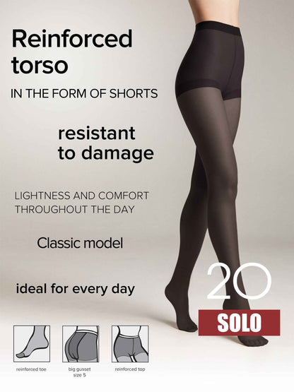 Tights Conte Solo 20 Den - Classic Pantyhose