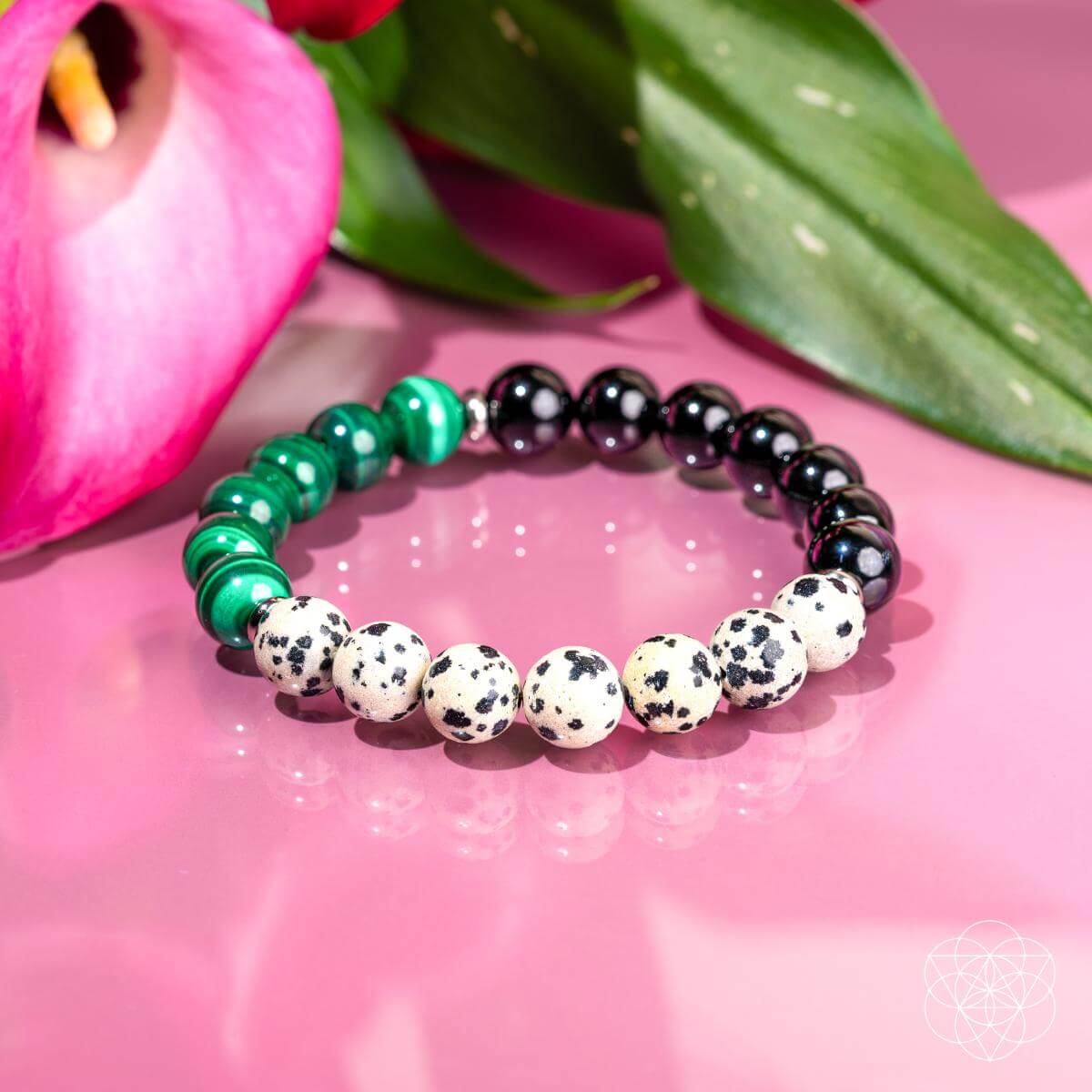 Soul Reset: Dalmatian Jasper Bracelet Of Healing - DestGlow