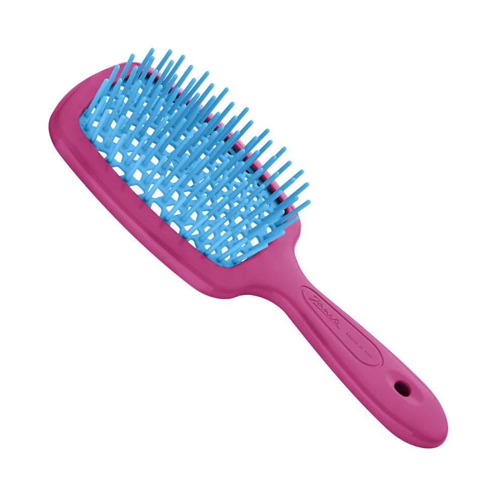 Janeke Superbrush Small Fuchsia/Turquoise – Model No. 86SP234 FUX by Pasteur Pharmacy