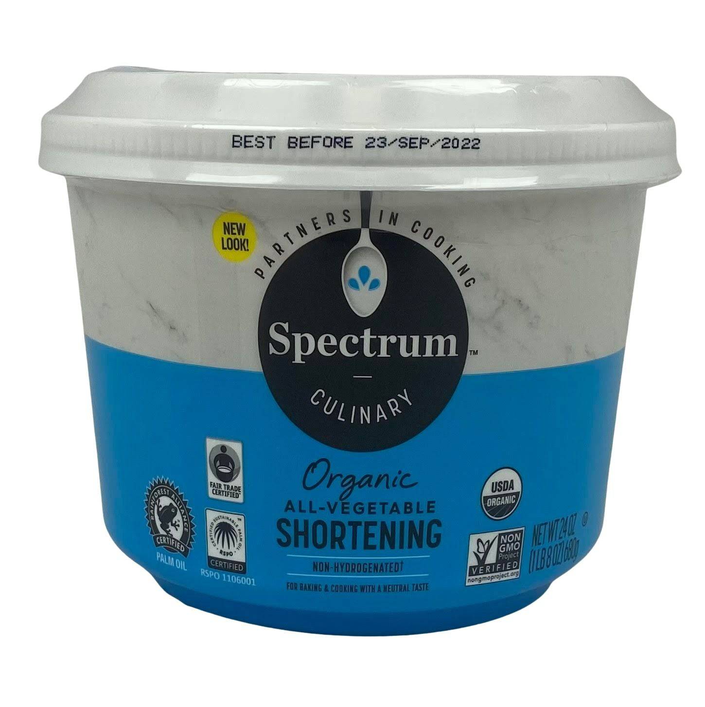 Shortening, Organic, All-Vegetable by Country Life Natural Foods