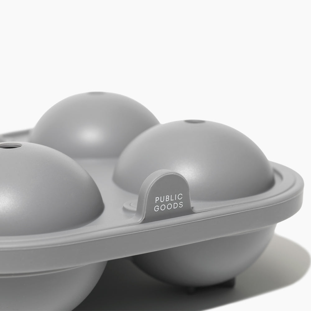 Silicone Ice Cube Trays &amp; Sphere Mold Set