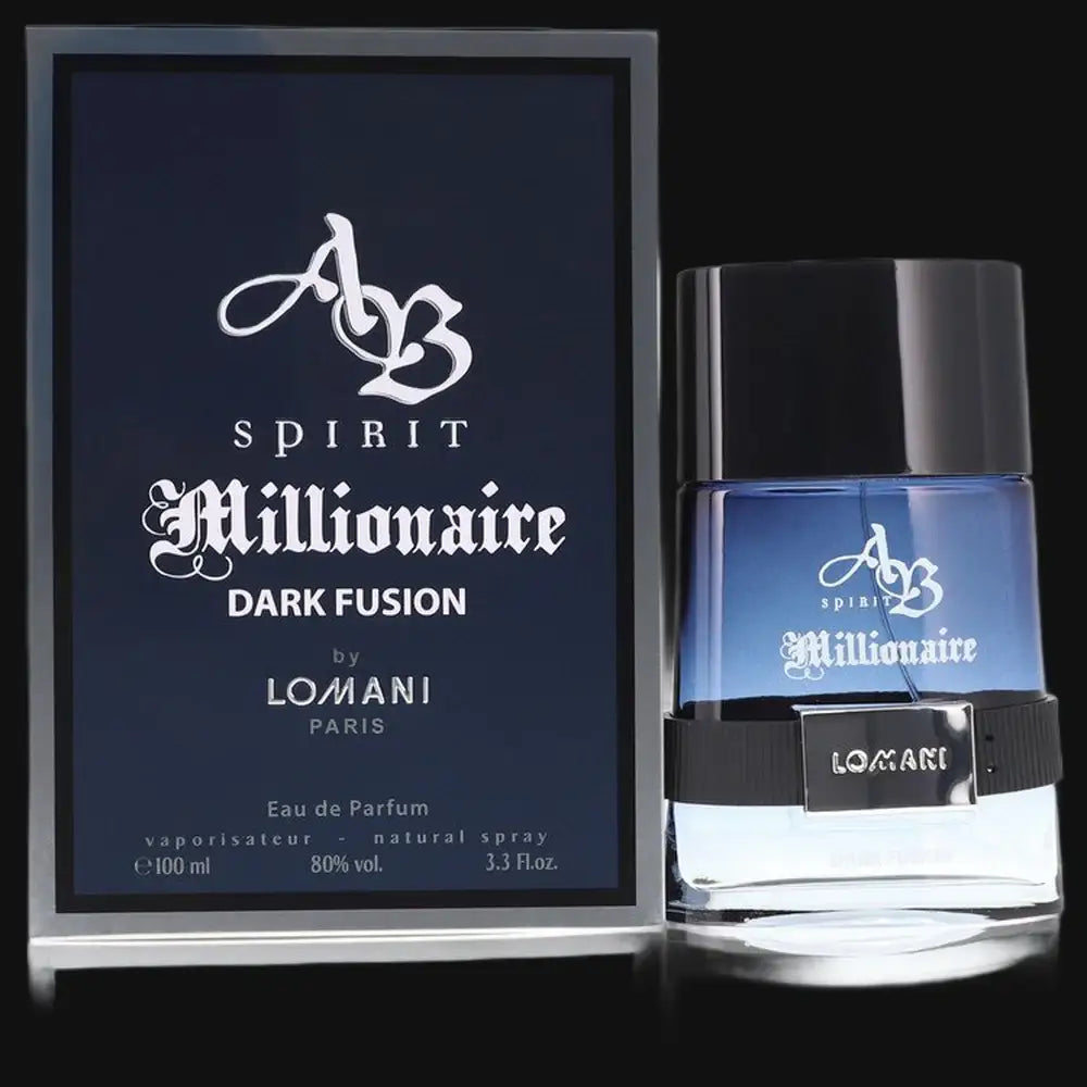 Spirit Millionaire Dark Fusion By Lomani Cologne for Men