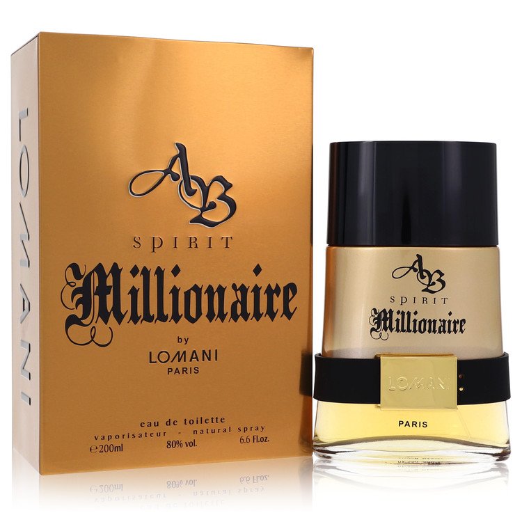 Spirit Millionaire by Lomani Eau De Toilette Spray 6.7 oz for Men 