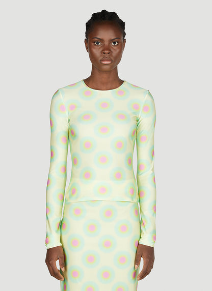 Sportmax Women Op Art Top by Luosophy
