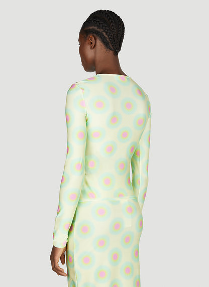 Sportmax Women Op Art Top by Luosophy