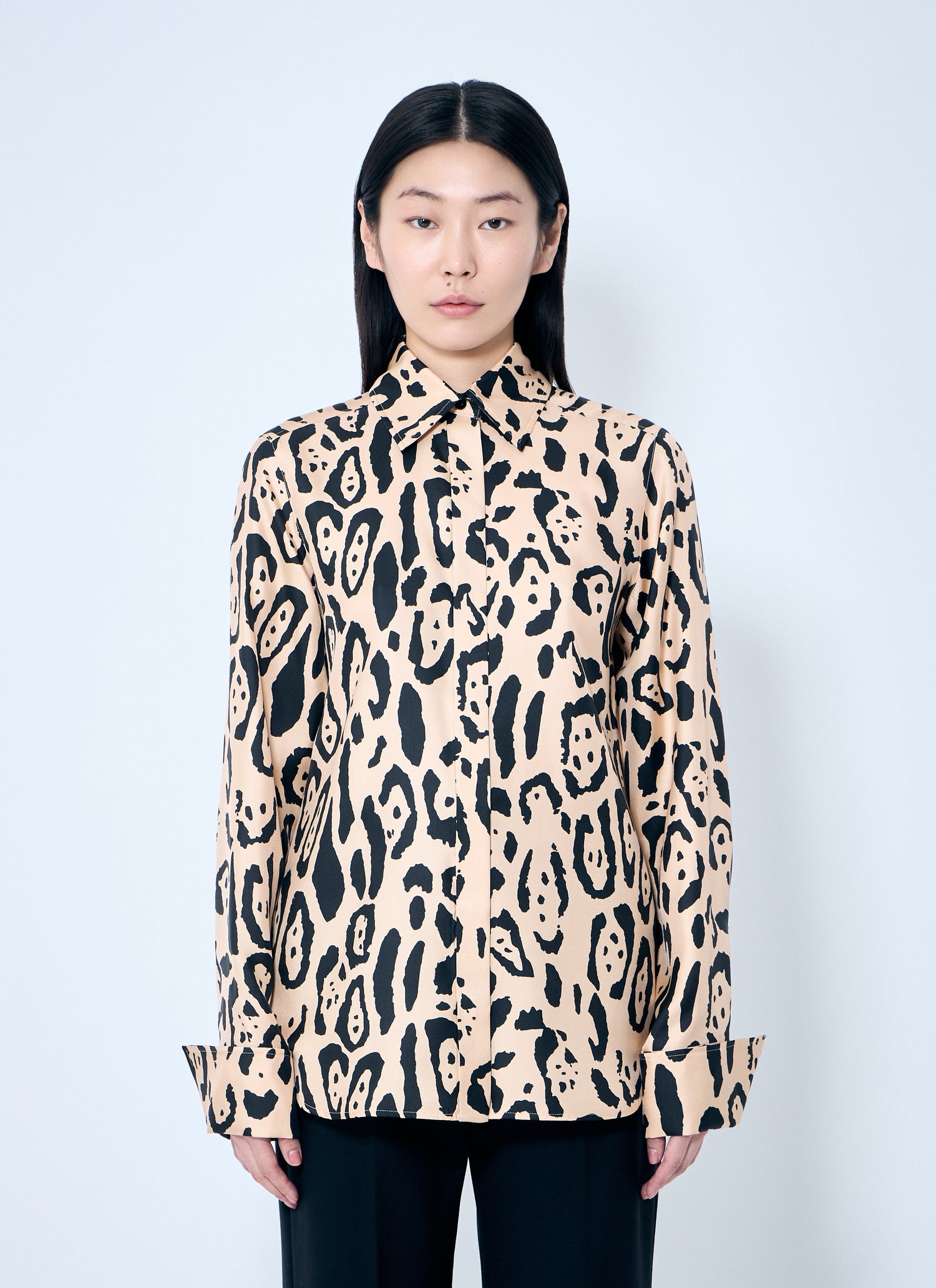 Sportmax Women Animal-Print Shirt by Luosophy