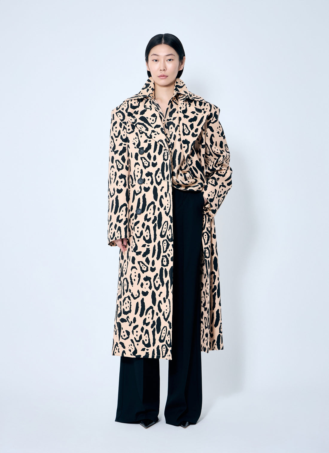 Sportmax Women Animal-Print Shirt by Luosophy