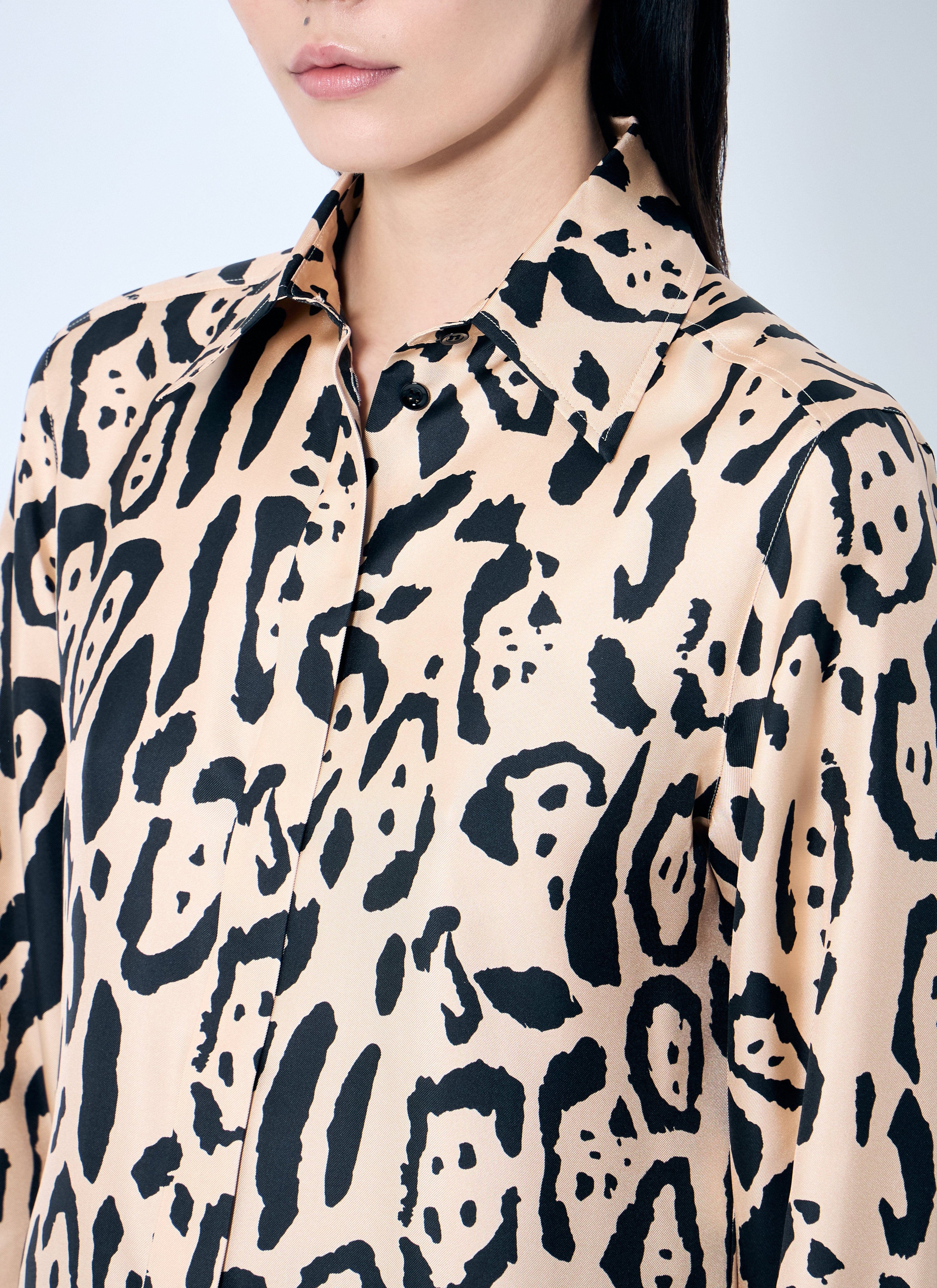 Sportmax Women Animal-Print Shirt by Luosophy