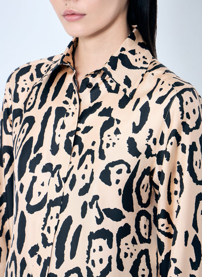 Sportmax Women Animal-Print Shirt by Luosophy